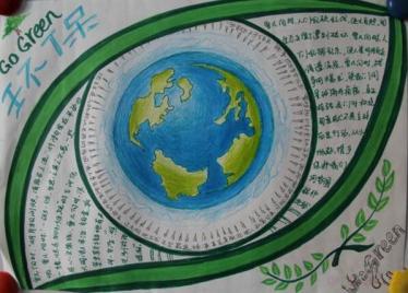 爱护环境手抄报简单的3