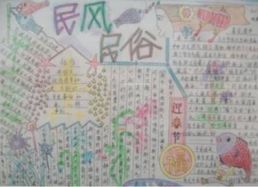民俗民风手抄报图片3
