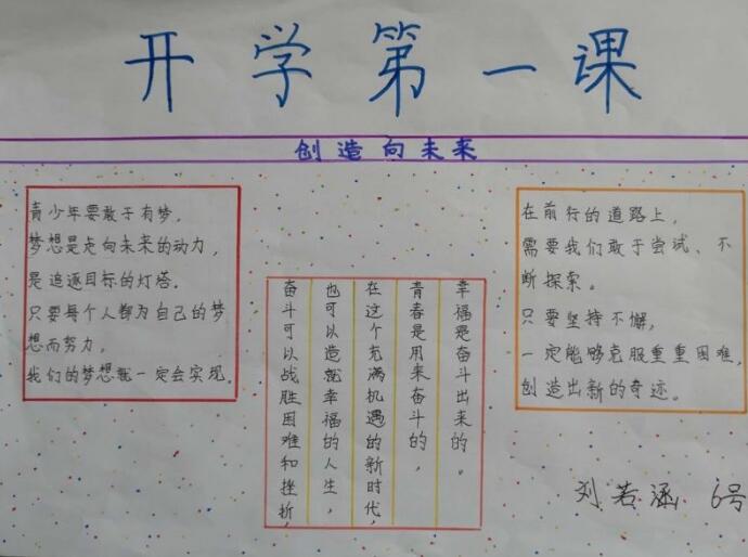 关于科技未来世界的手抄报2