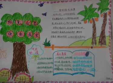 阳光成长手抄报图片大全3