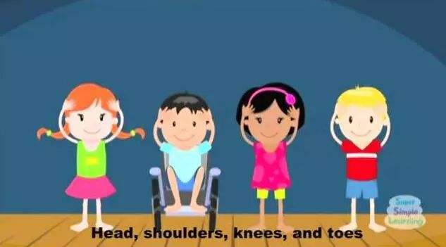 Head,Shoulders,Knees and Toes