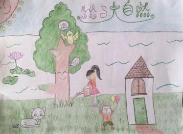 人与自然手抄报简单又漂亮3