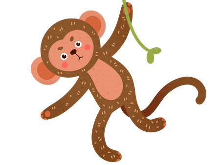 小学儿童短篇故事文字版：猴子种栗子