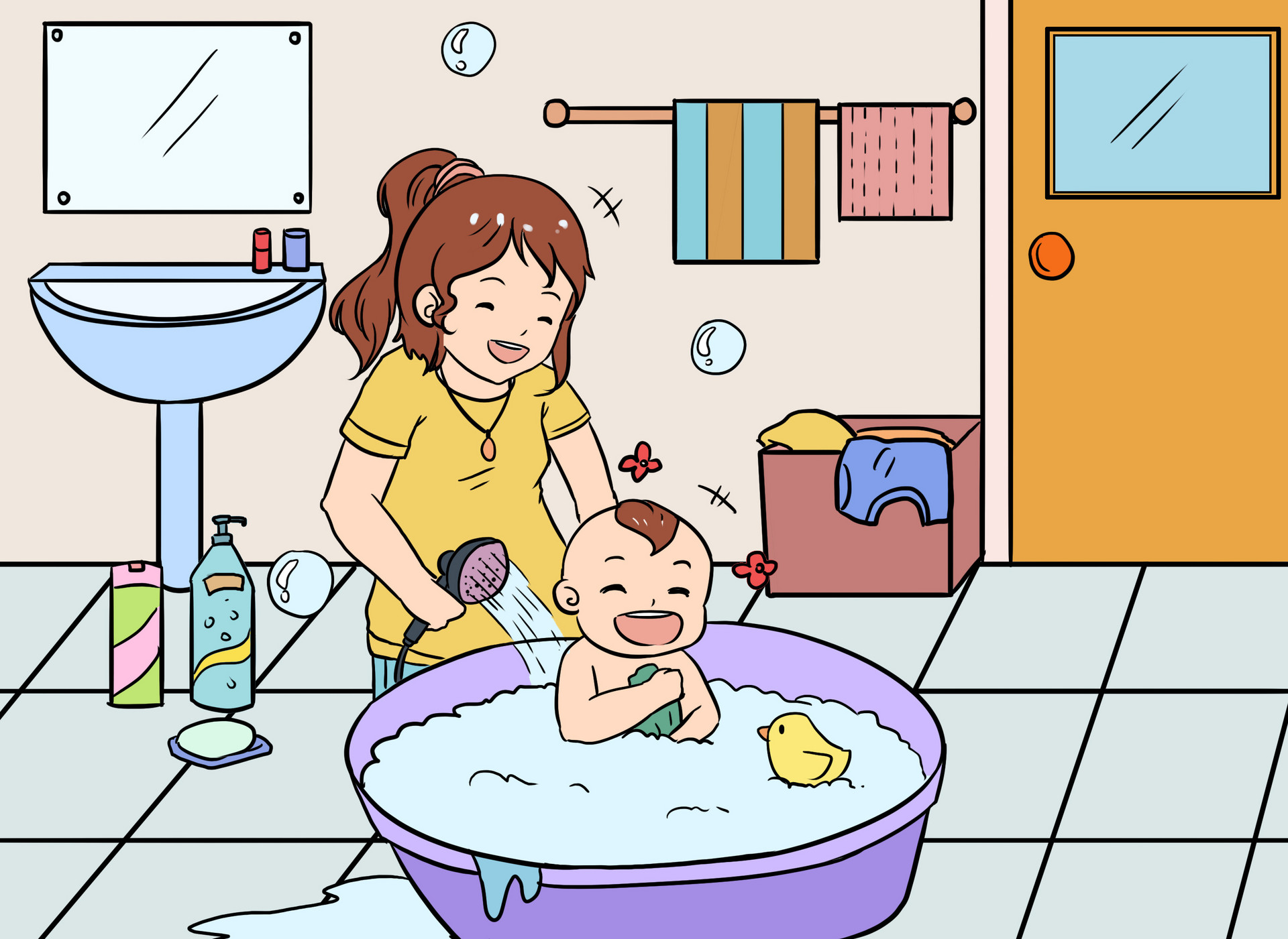宝宝可以用蒲公英水洗澡吗3