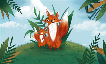 小学儿童短篇故事文字版：狐狸和兔园