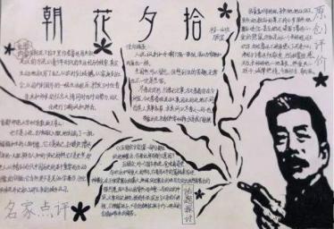 朝花夕拾手抄报内容2