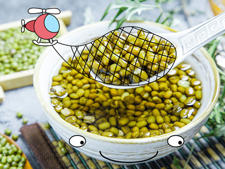 綠豆湯可以加蜂蜜一起喝嗎