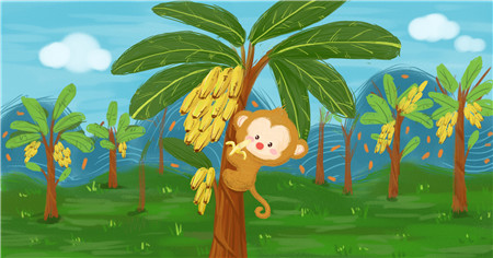小学儿童短篇故事文字版：猴子贪杯
