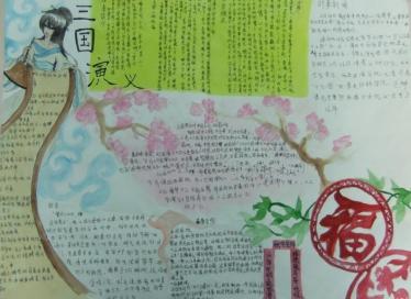 三国演义手抄报简单好看3
