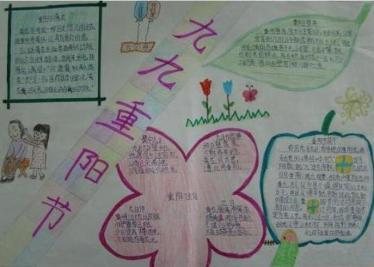 老人节手抄报简单好看2