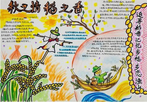 世界粮食日手抄报简单漂亮2