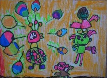 中班美术孔雀开屏教案1