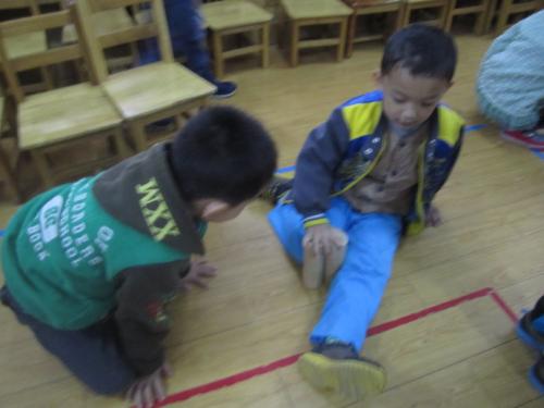 幼儿园健康唐老鸭盖房子教案1