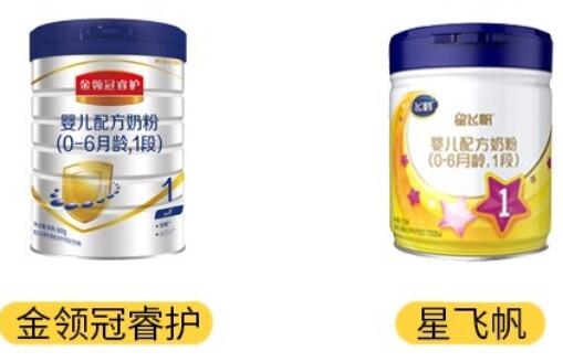 飞鹤星飞帆和金领冠睿护对比哪个有营养些