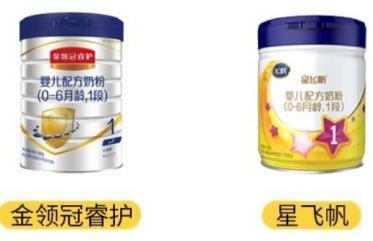 飞鹤星飞帆和金领冠睿护对比哪个有营养些