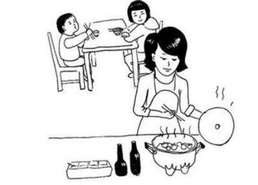24节气立冬简笔画图片大全