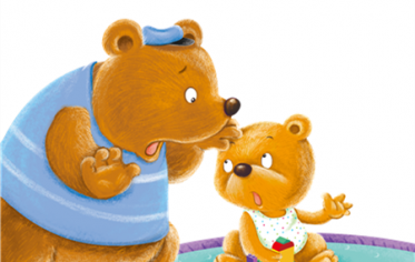 幼儿园短篇故事文字版：小熊不刷牙