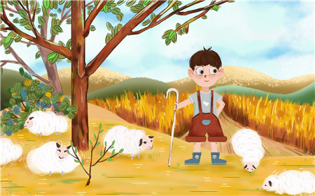 童话故事有哪些：牧人与小狼
