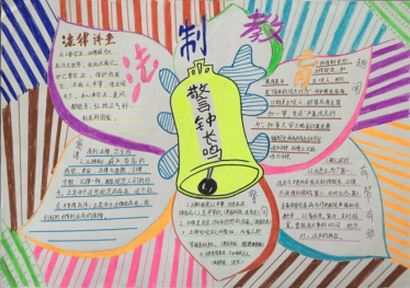 预防未成年犯罪手抄报图片2