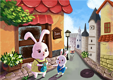 小学儿童短篇故事文字版：兔子到迷迷糊糊镇