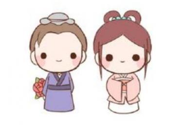牛郎织女画儿童画图片大全