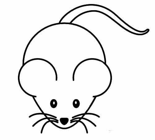 小老鼠简笔画图片大全画法 小老鼠简笔画怎么画简单又可爱
