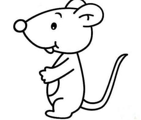 小老鼠简笔画图片大全画法