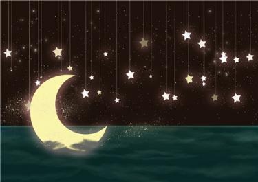 小学儿童短篇故事文字版：小星星、小仙女和月亮奶奶