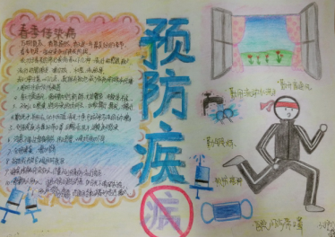 讲卫生防疾病的手抄报内容3