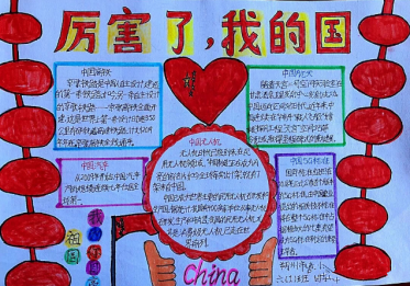 厉害了我的国手抄报内容2