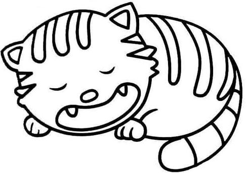 可爱的小猫怎么画简单又漂亮 可爱的小猫简笔画图片大全