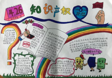 知识产权手抄报简单又好看3