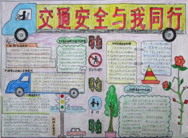 关于交通安全的手抄报内容2