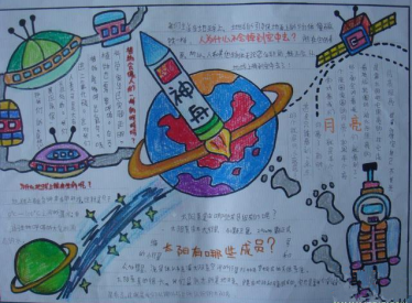 世界航天日手抄报内容1