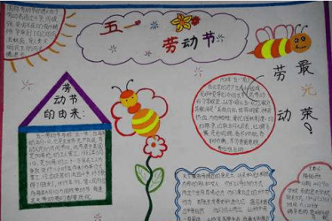小学生劳动节手抄报内容1