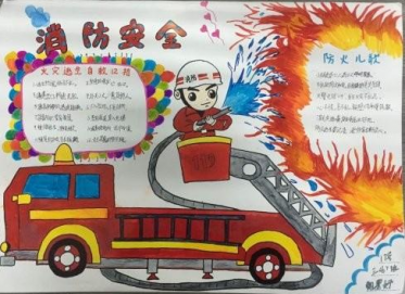 森林防火手抄报图片简单3