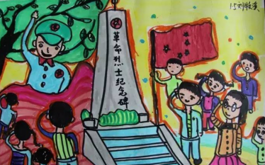 幼儿园清明节简单绘画图片大全6
