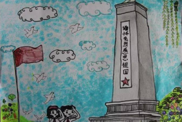 幼儿园清明节简单绘画图片大全11