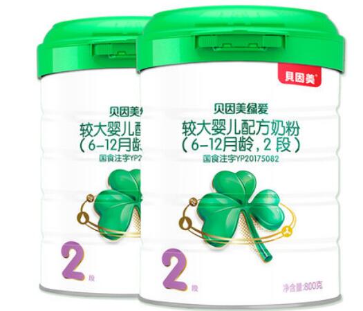 贝因美绿爱2段含opo吗
