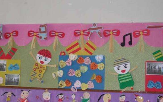 六一儿童节幼儿园主题墙图片1
