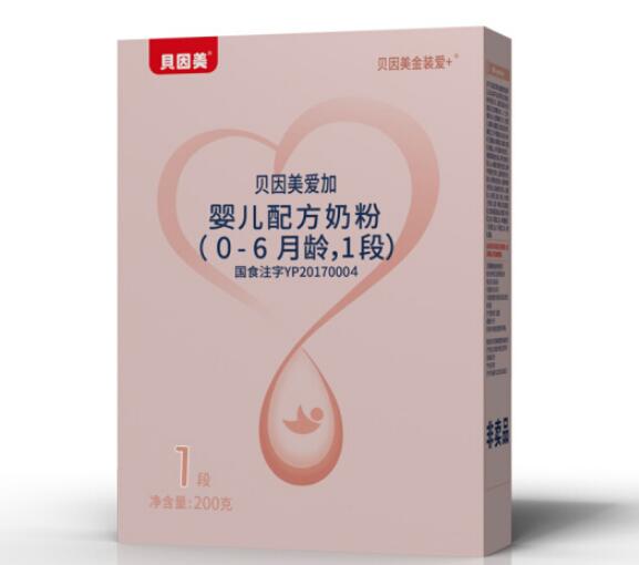 贝因美爱加奶粉1段好不好