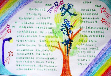 父亲节手抄报图片大全简单又漂亮3
