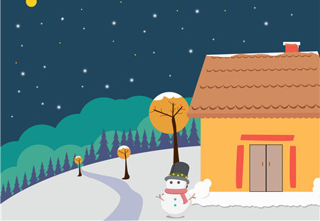 一个雪夜的故事