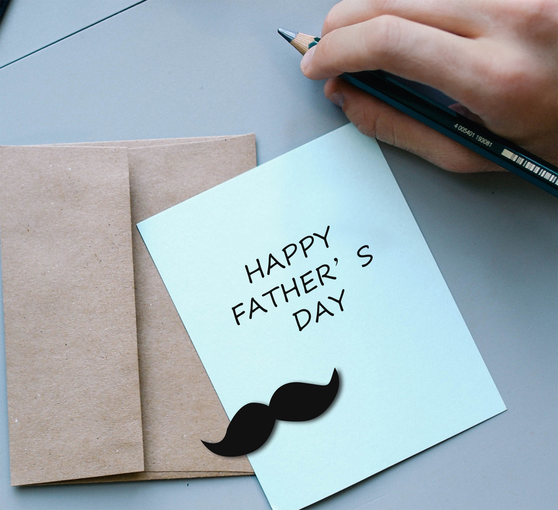 Kindergarten Father’s Day handmade greeting card production_Kindergarten Father’s Day greeting card production_Kindergarten Father’s Day greeting card simple drawing