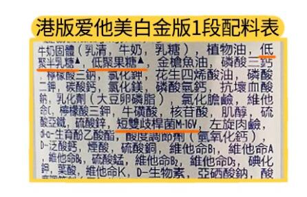 港版爱他美白金版奶粉怎么样
