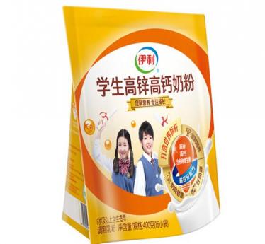 伊利学生奶粉青少年能喝不