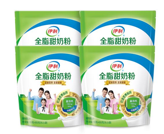 伊利全脂甜奶粉多少钱一袋
