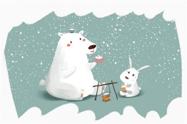 小动物过冬儿童故事