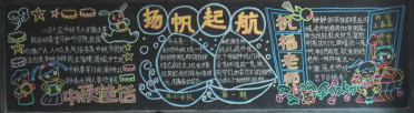 开学了黑板报简单好看图片1