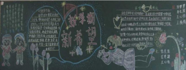 开学了黑板报简单好看图片3
